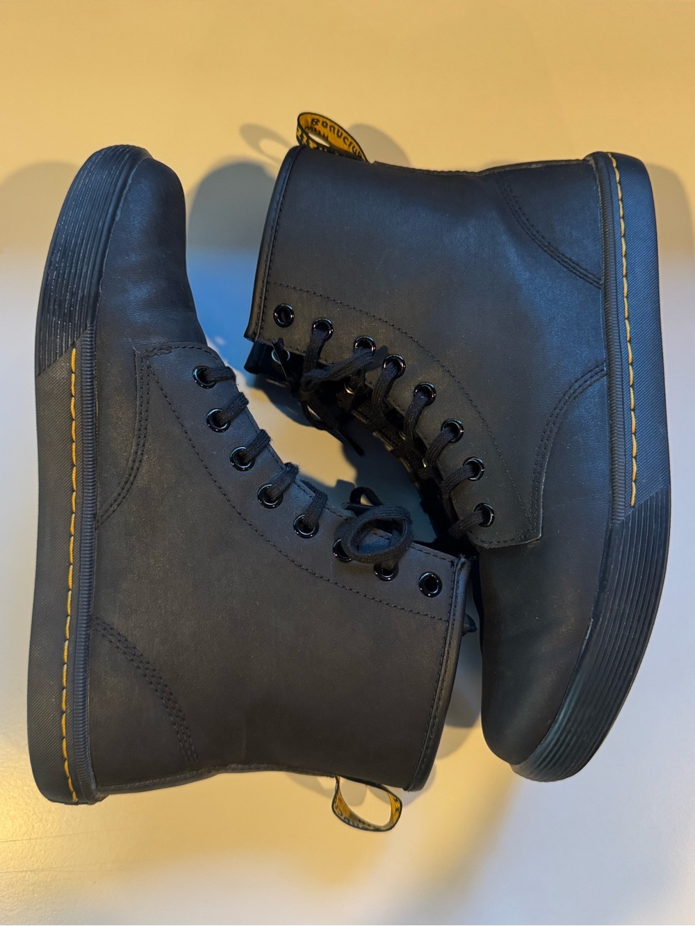 Dr. Martens Sheridan leather lace up sneaker boot